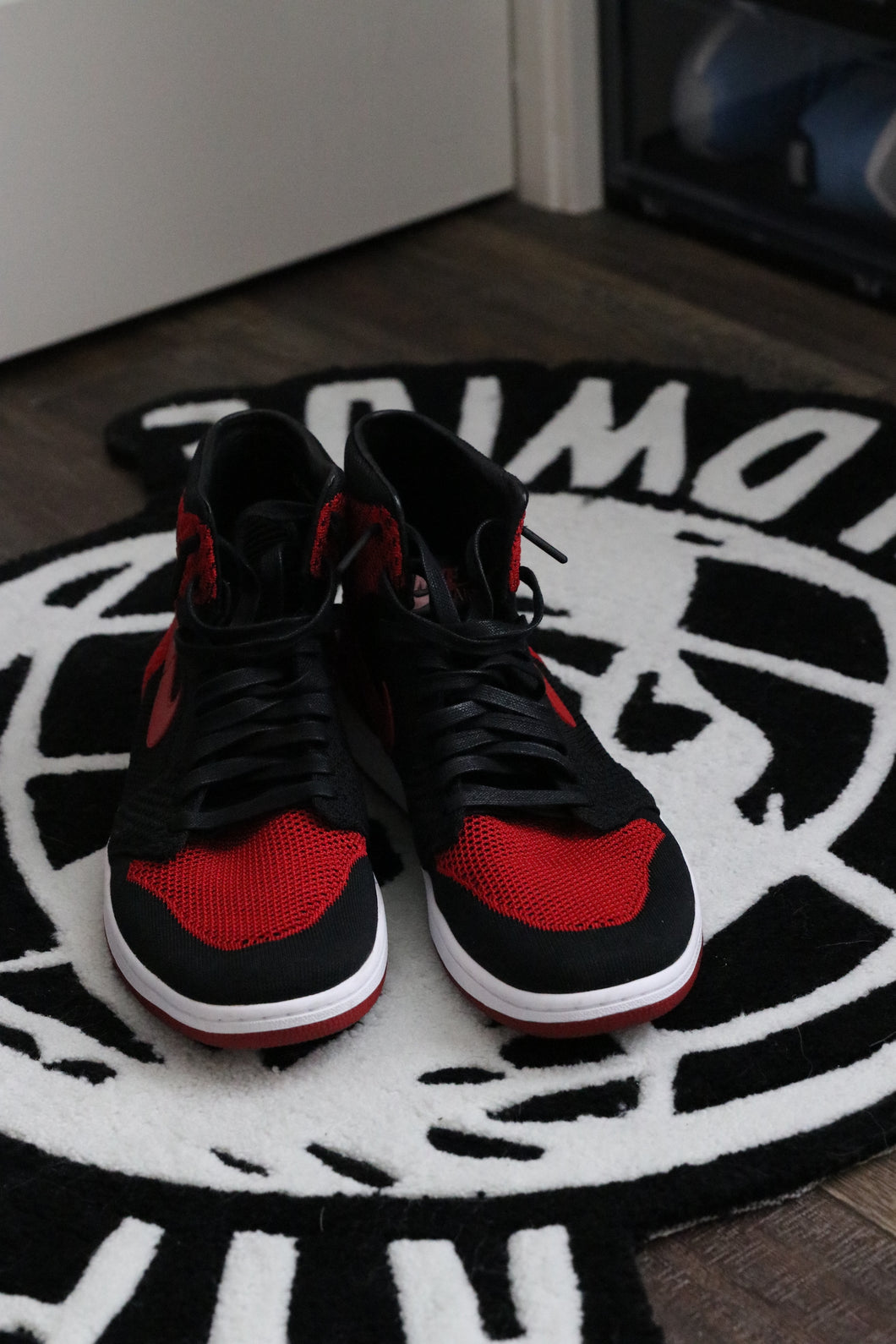 jordan 1 retro high flyknit bred