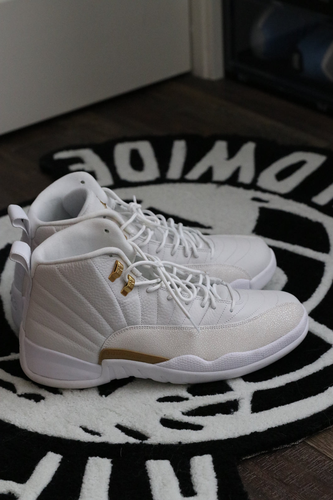 jordan 12 retro ovo white