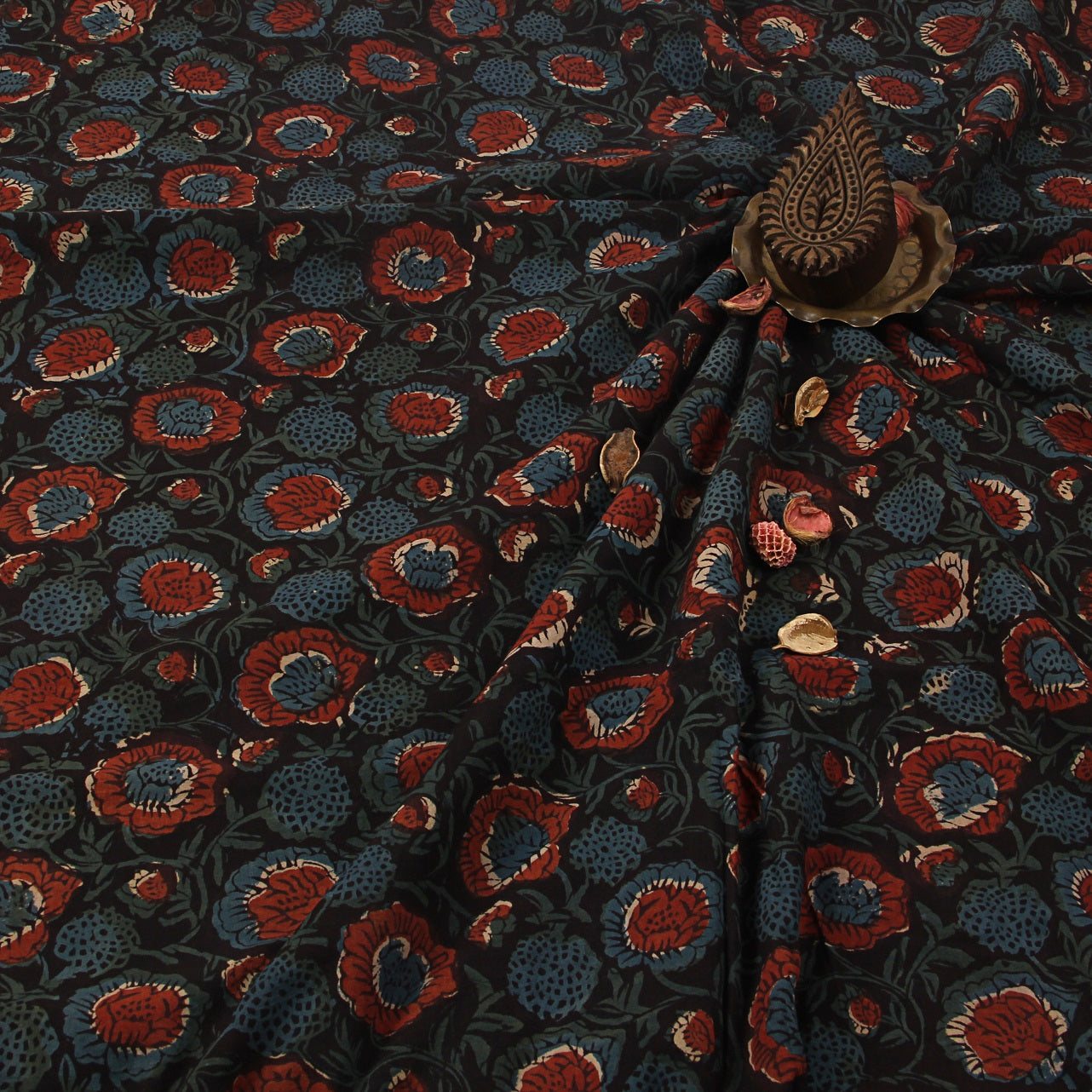 Jahota Block Print Fabrics – THE INDIAN ETHNIC CO.