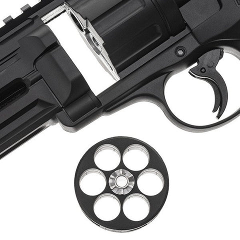 Umarex T4E HDR .50 Co2 Revolver. The HDR 50 is a revolver with visible –  Scopes and Barrels