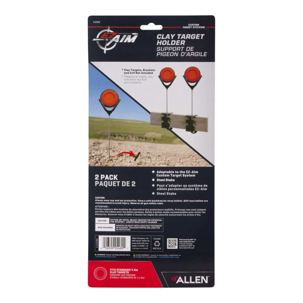 EZ Aim Clay Target Holder - Scopes and Barrels