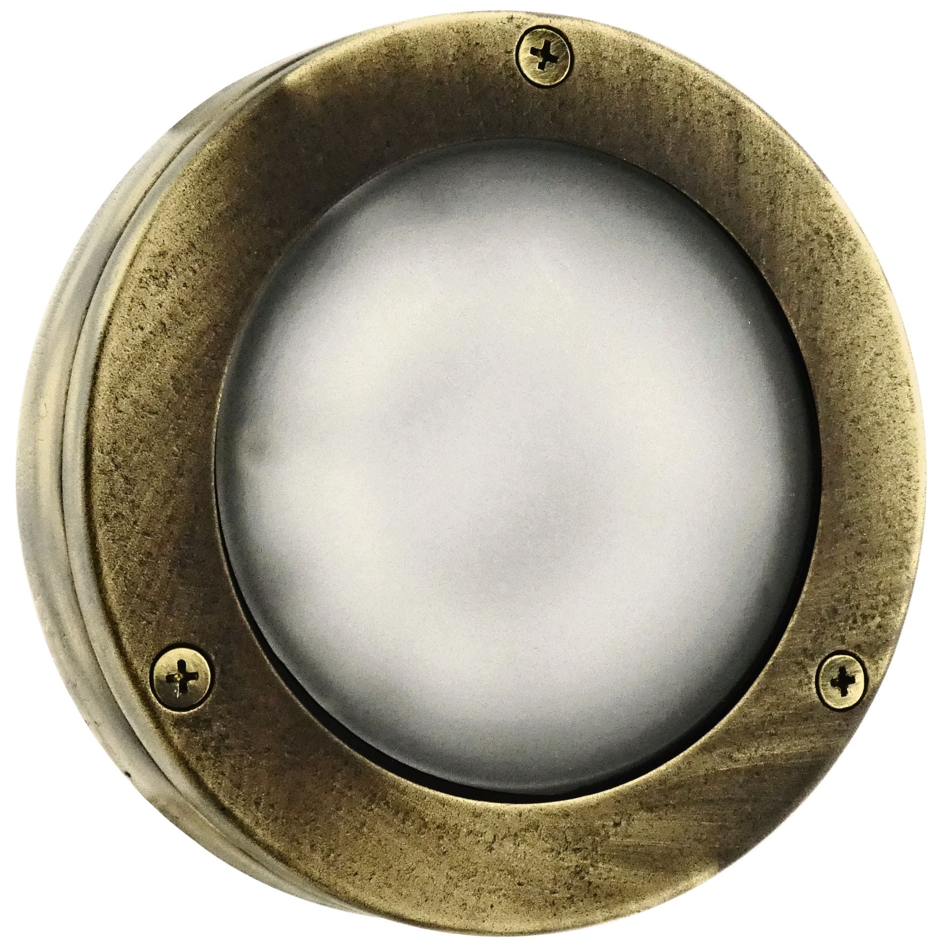 Davit Brass bulkhead Round outdoor waterproof light Nautical marine wall lamp