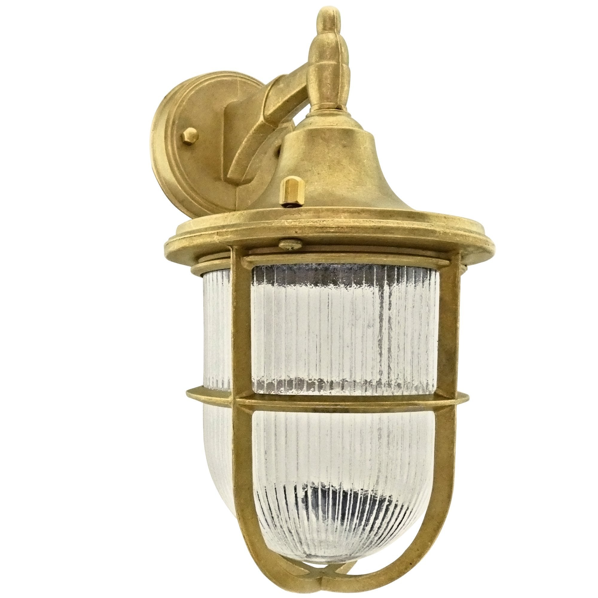 Image of Elbe Brass Bulkhead Wall Sconce Outdoor Indoor lamp Light Marine Wall lamp Industrial Vintage LED