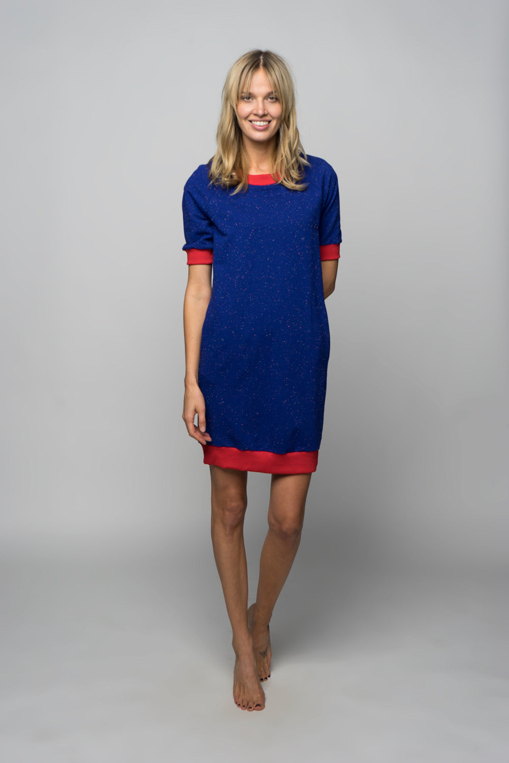 dress red and blue