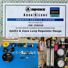 Dive Manchester, Aqualung Apeks Premium Service Centre