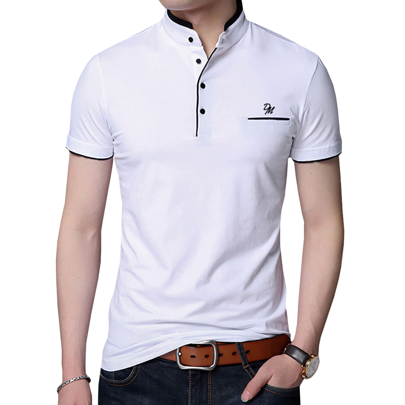 Dono Mano Embroidered Logo Polo Shirt