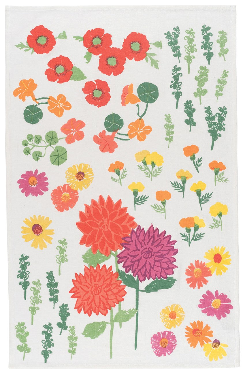 floral dish towels