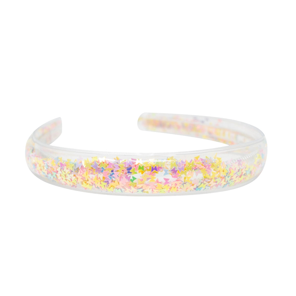 Confetti Headband-Butterflies