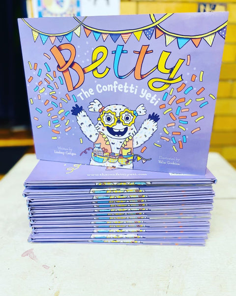 Betty The Confetti Yeti - Nantucket Kids