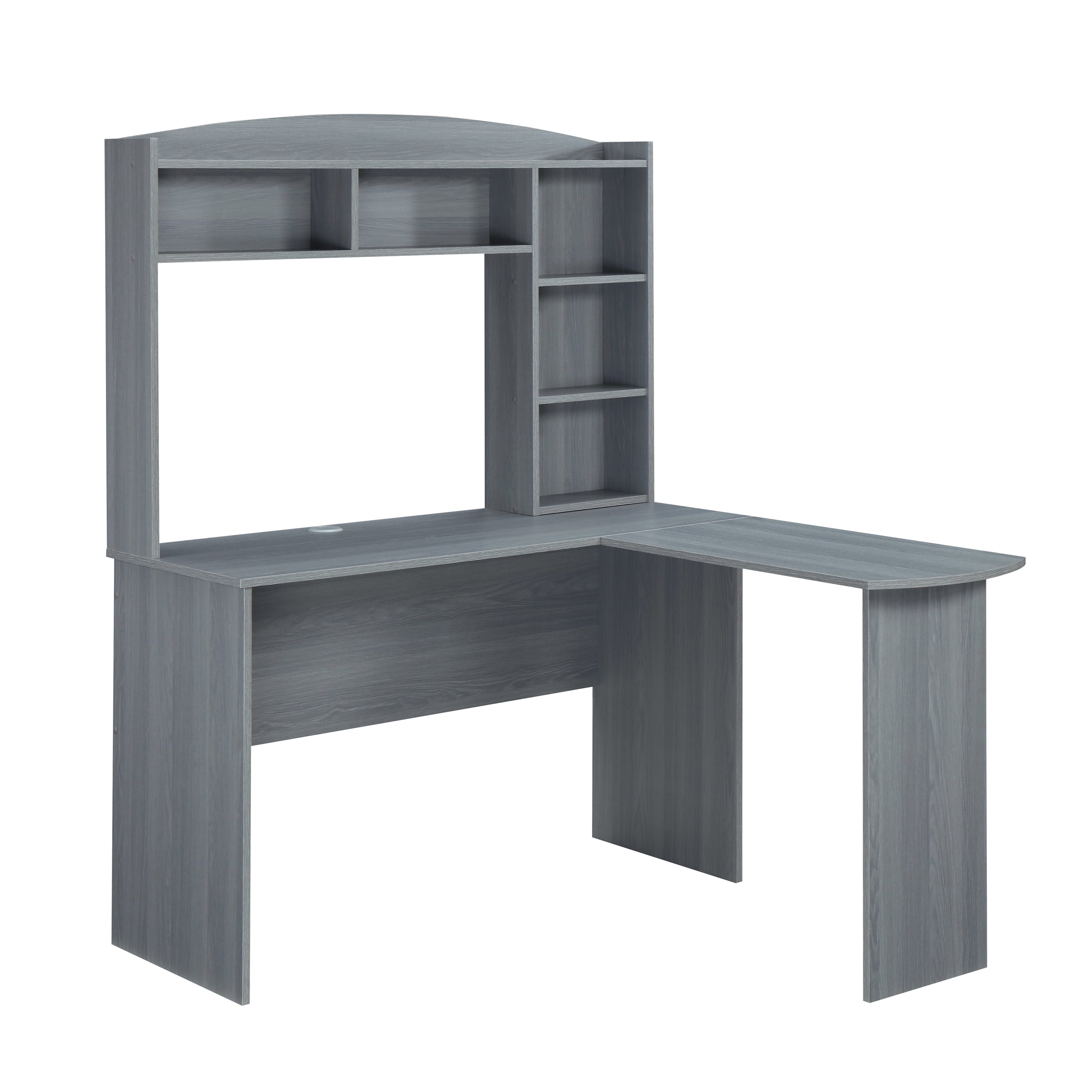 Techni Mobili Modern L Shaped Desk With Hutch