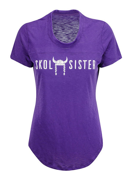 Ladies SKOL Sister IV T-Shirt | Vikings 
