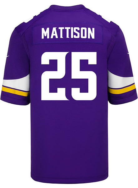 Alexander Mattison Nike Purple Game 