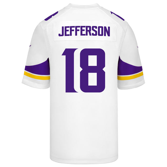 Nike Men's LSU Tigers Justin Jefferson #2 Purple Football Jersey T-Shirt