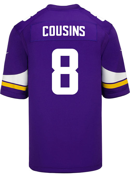 kirk cousins jersey number