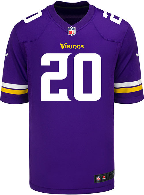 Jeff Gladney Nike Purple Game Jersey 