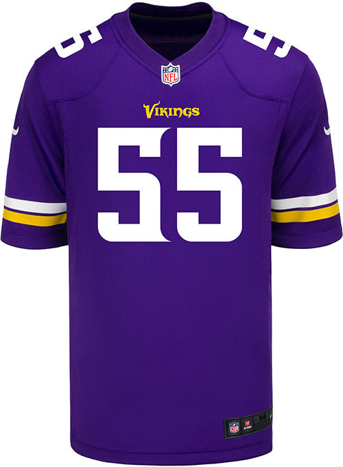 Anthony Barr Nike Purple Game Jersey 