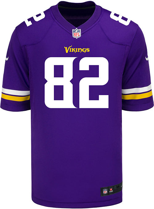 Kyle Rudolph Nike Purple Game Jersey 