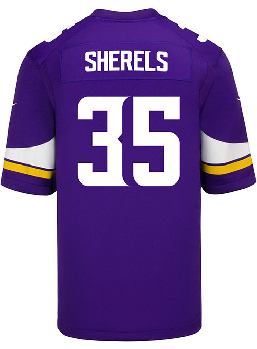 Marcus Sherels Nike Purple Game Jersey 