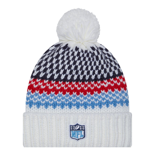 New Era Men's Buffalo Bills 2023 Sideline Blue Historic Knit Beanie