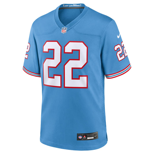 Tennessee Titans Nike Oilers Throwback Alternate Game Jersey - Light Blue -  Kevin Byard - Youth