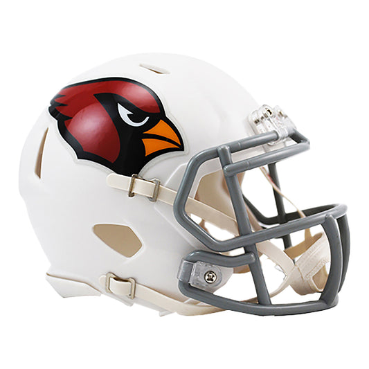 Arizona Cardinals Riddell Pocket Pro Speed Helmet with Silver