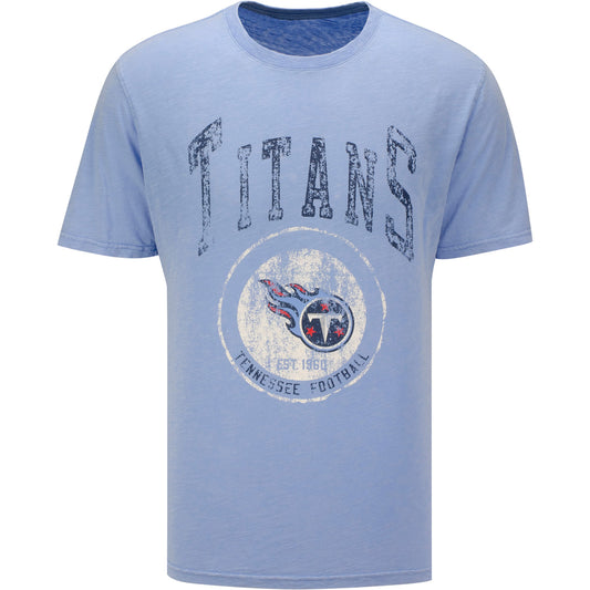 Starter Tennessee Titans Logo State Outline Long Sleeve T-Shirt