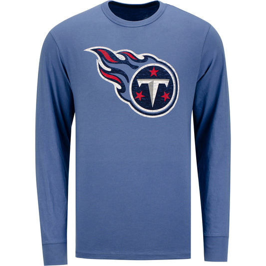 Tennessee Titans Vineyard Vines Whale Helmet Long Sleeve T-Shirt - White