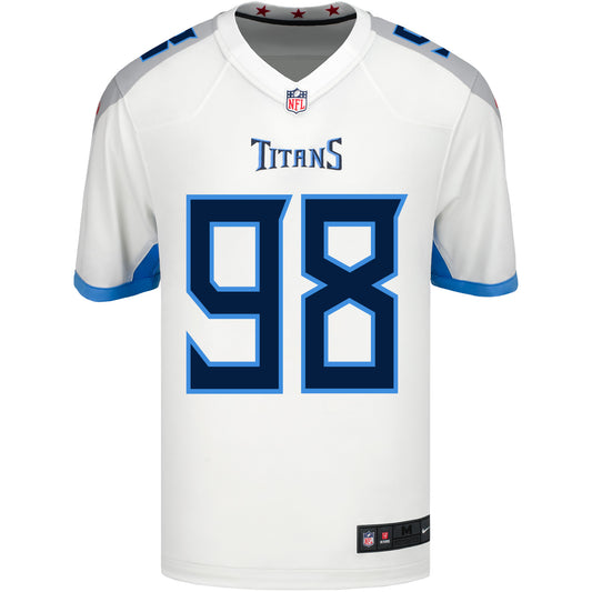 Tennessee Titans Nike Oilers Throwback Alternate Game Jersey - Light Blue -  Kevin Byard - Youth