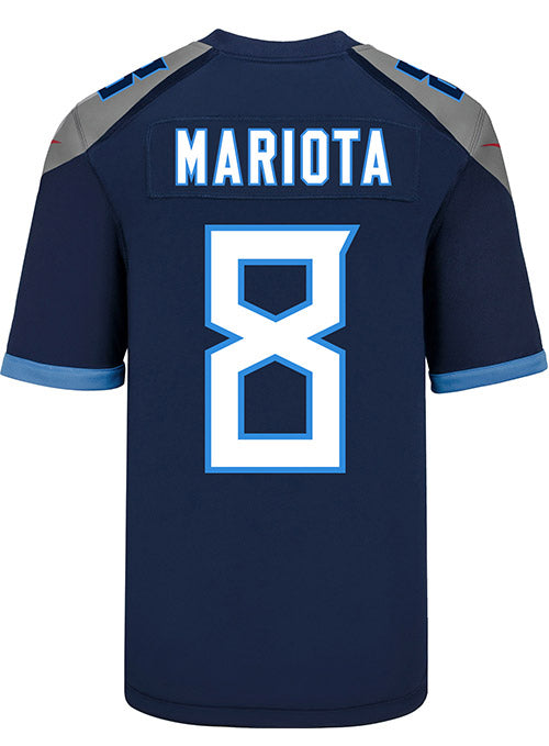 : Outerstuff NFL Infant (12M-24M) Toddler (2T-4T) Girls Tennessee  Titans Marcus Mariota #8 Sparkle Player Jersey, Navy : Sports & Outdoors