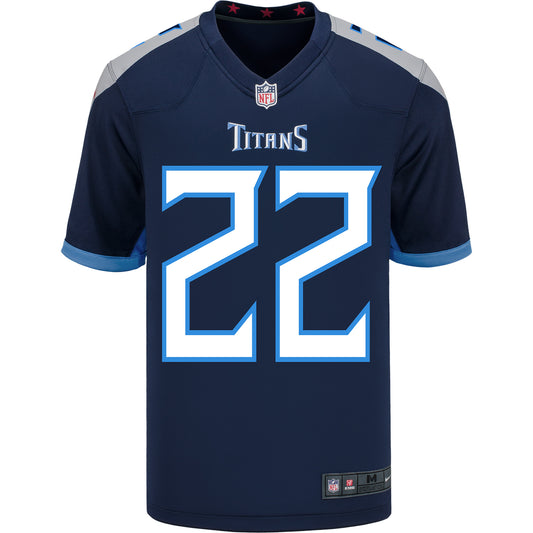 Nike Youth Tennessee Titans Derrick Henry #22 Game Jersey - Red - XL
