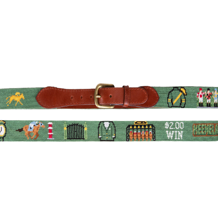 Joseph's Clothier — Par 3 Needlepoint Golf Belt