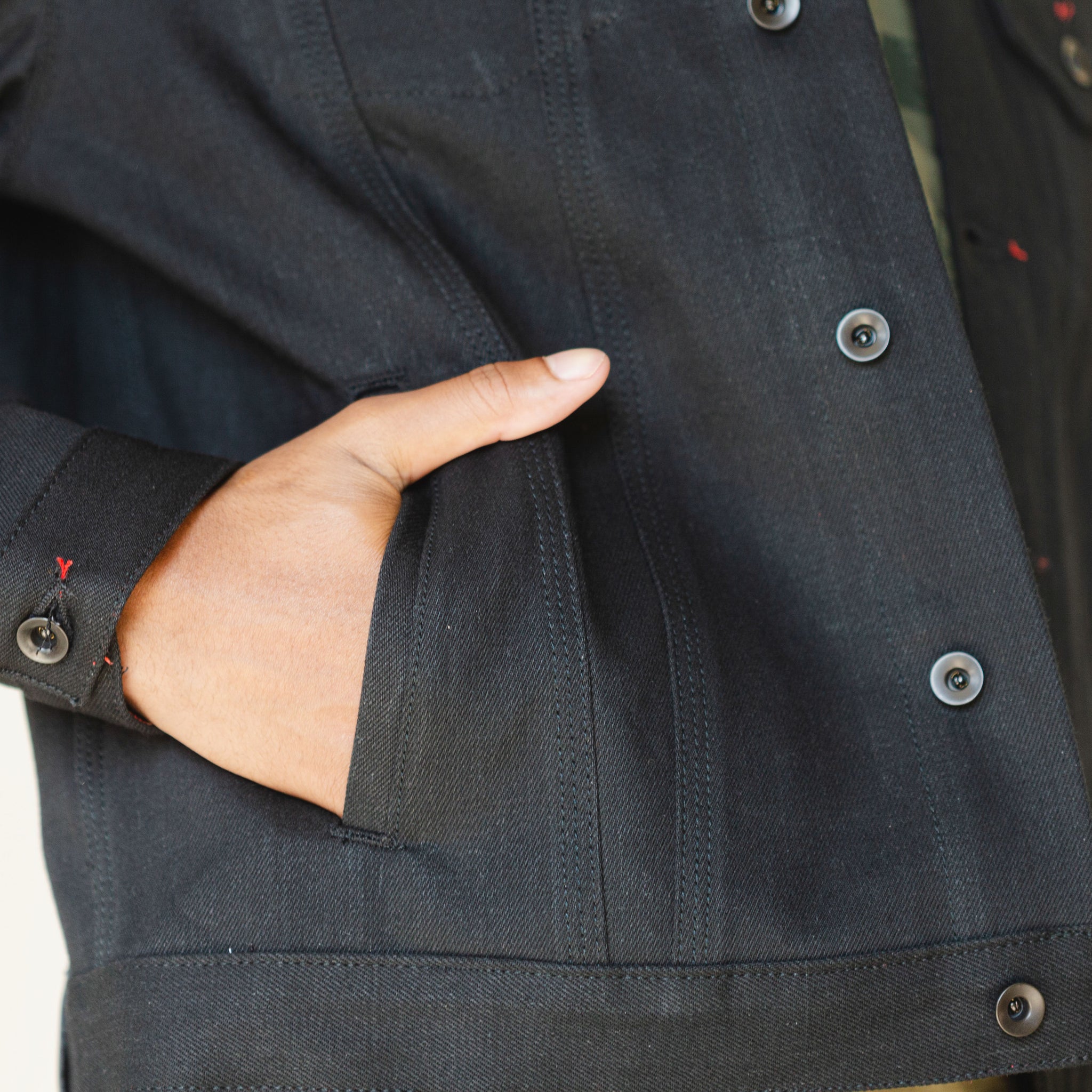 Denim Jacket | Black Vidalia Selvage – Raleigh Workshop