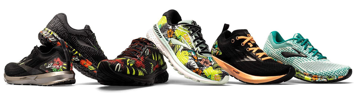 tropical brooks running shoes