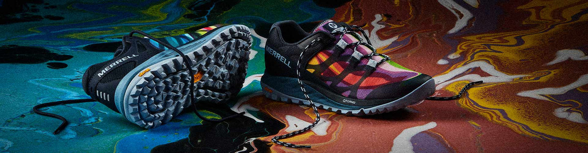 merrell rainbow shoes