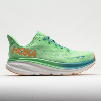 HOKA Clifton 9 Men's Zest/Lime Glow (Item #040081)