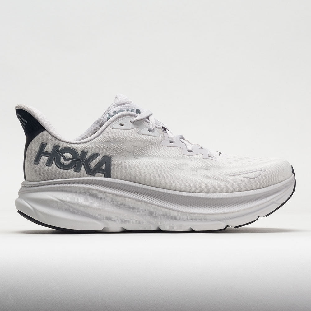 HOKA Clifton 9 Men's Running Shoes Nimbus Cloud/Steel Wool Size 10.5 Width D - Medium