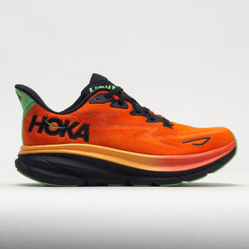 HOKA Clifton 9 Men's Flame/Vibrant Orange (Item #040083)