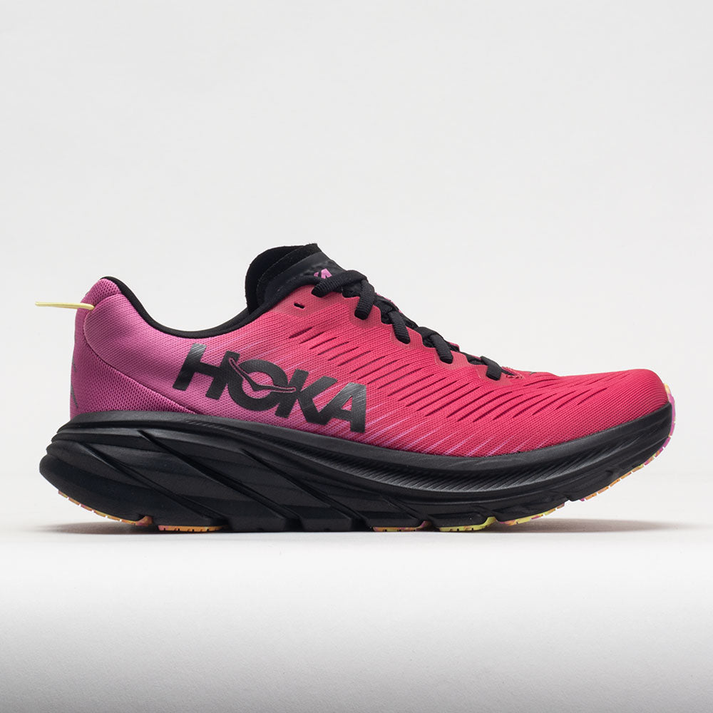 HOKA Rincon 3 Women's Running Shoes Raspberry/Strawberry Size 9.5 Width B - Medium