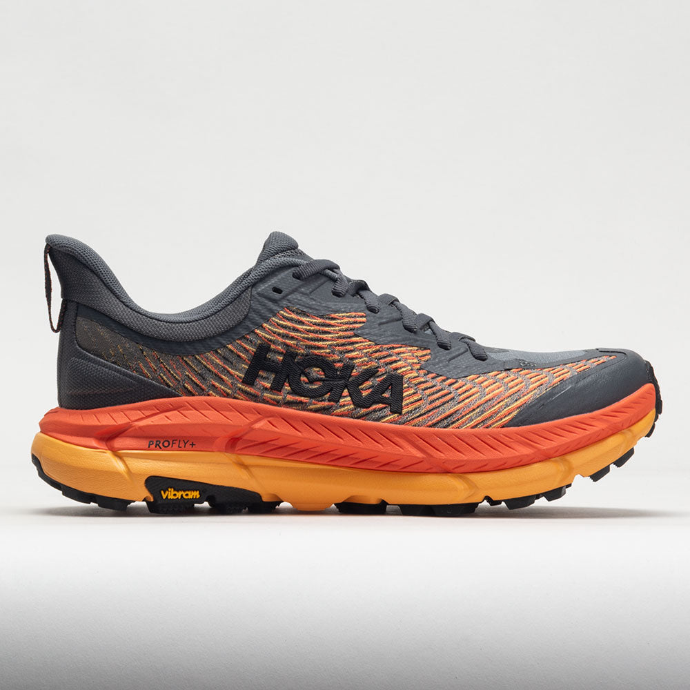 HOKA Mafate Speed 4 Men's Trail Running Shoes Castlerock/Black Size 12 Width D - Medium