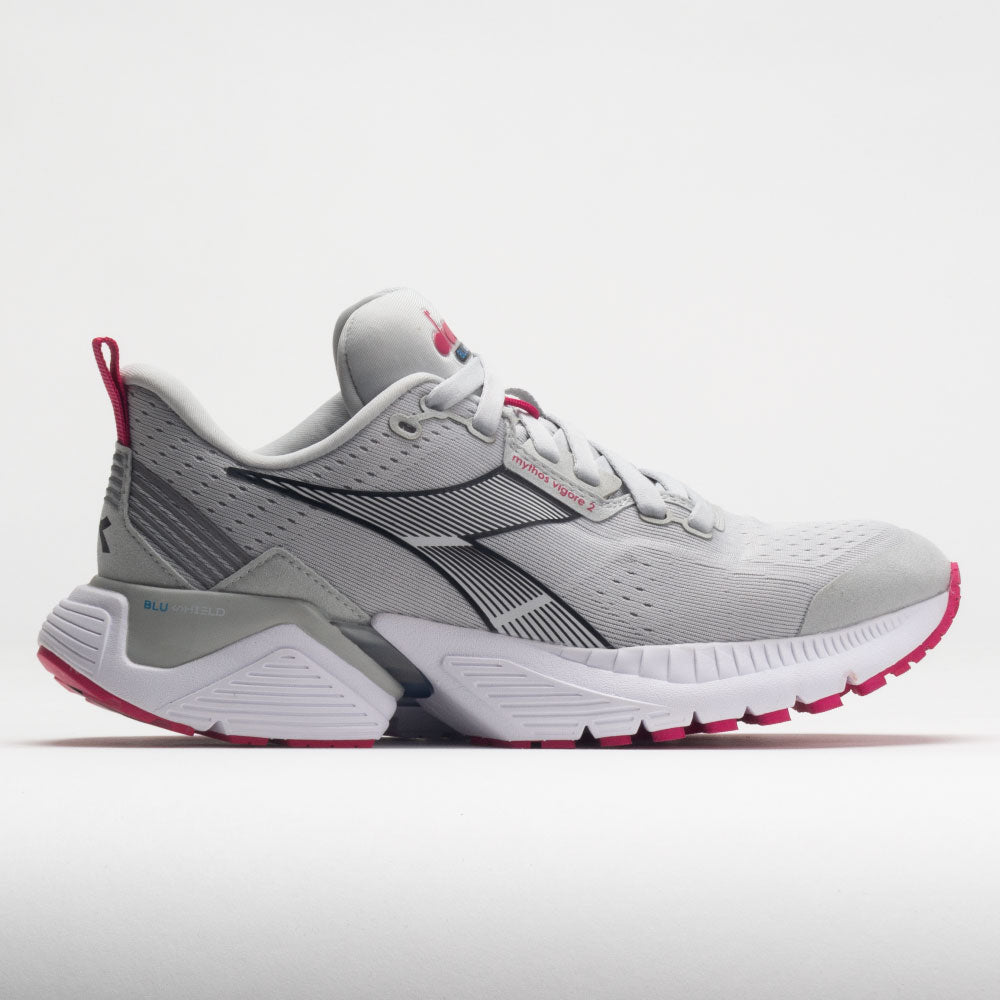 Diadora Mythos Blushield Vigore 2 Women's Running ShoesBlack/Rubine Red Size Width B