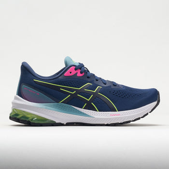 ASICS GT-1000 12 Women's Deep Ocean/Lime Green (Item #040281)