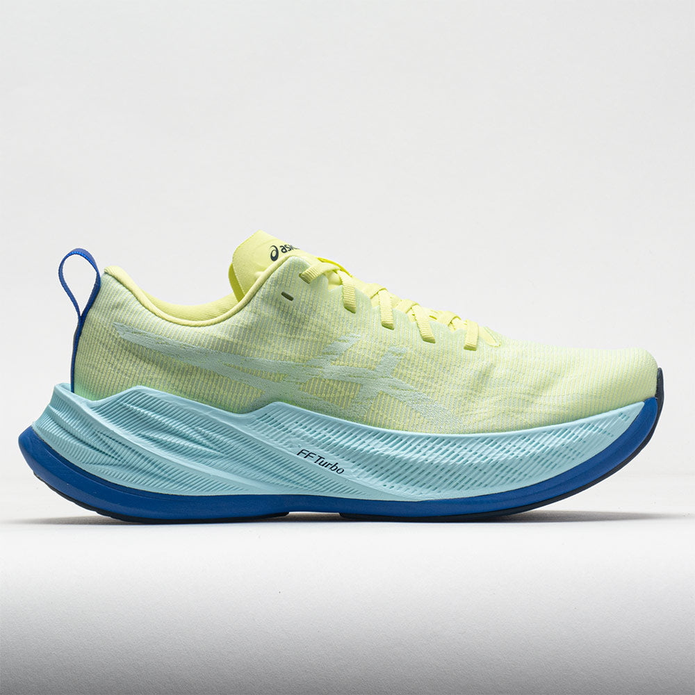 ASICS Superblast Unisex Glow Yellow/Aquamarine Running Shoes Size 9 Width Medium