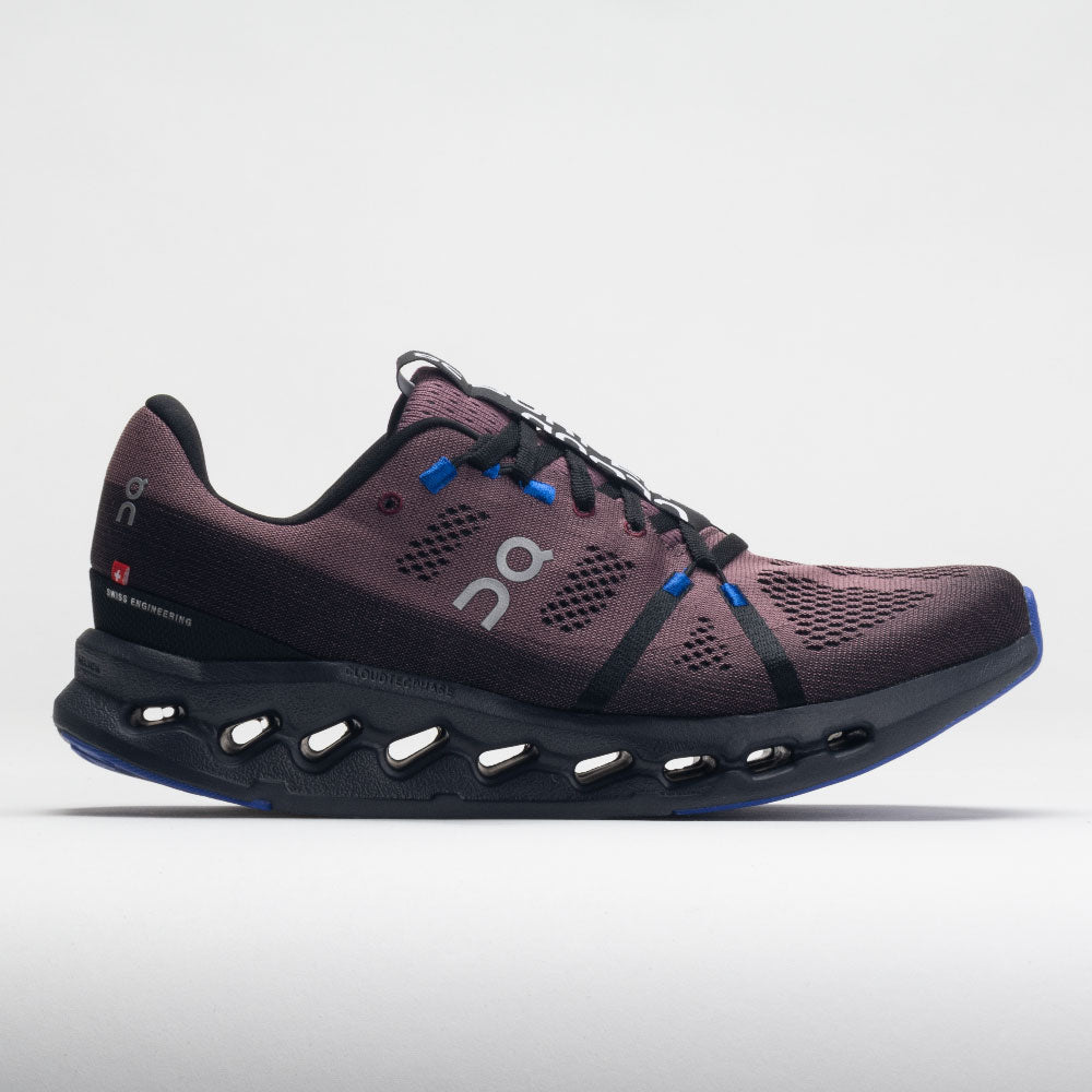 On Cloudsurfer Men's Running Shoes Black/Cobalt Size 8.5 Width D - Medium -  On Running