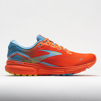 Brooks Ghost 15 Men's Orange/Blue/Yellow (Item #040461)