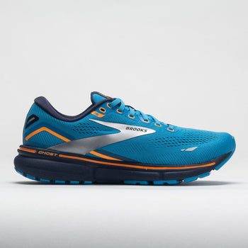 Brooks Ghost 15 GTX Men's Blue/Peacoat/Orange (Item #040477)