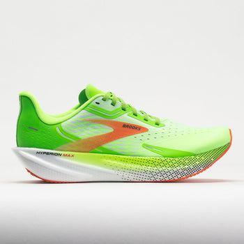 Brooks Hyperion Max Men's Green Gecko/Red Orange/White (Item #040508)