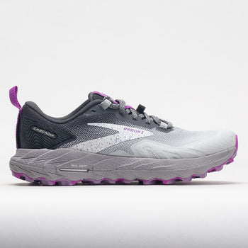 Brooks Cascadia 17 Women's Oyster/Blackened Pearl/Purple (Item #040535)