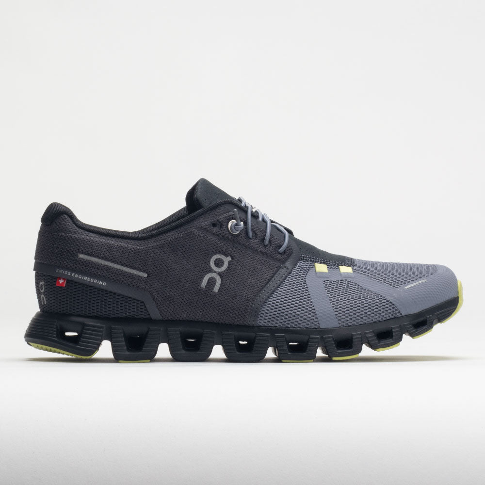 On Cloud 5 Men's Running Shoes Magnet/Fossil Size 13 Width D - Medium -  On Running