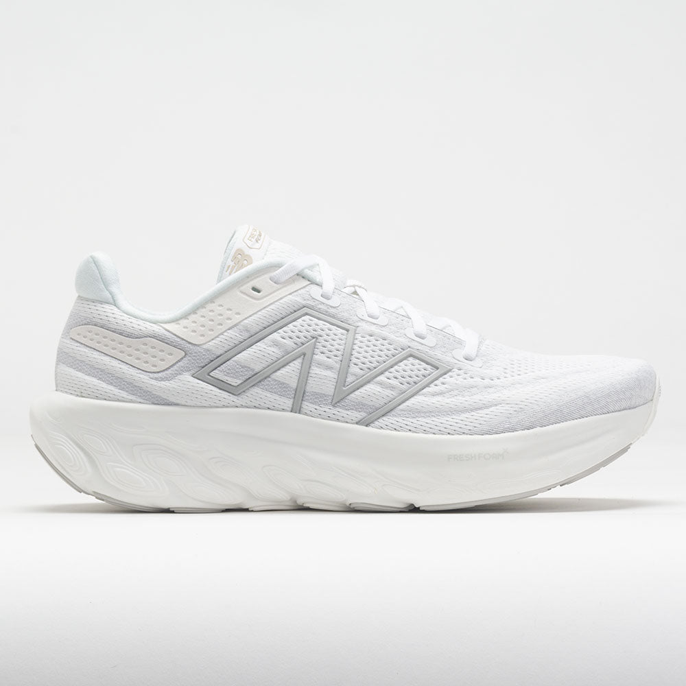 New Balance Fresh Foam X 1080v13 Men's Running Shoes White/Light Silver Metallic Size 11 Width 4E - Extra Wide