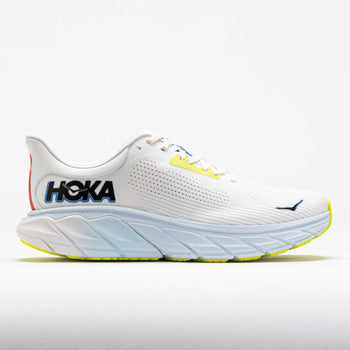 HOKA Arahi 7 Men's Blanc de Blanc/Virtual Blue (Item #040948)